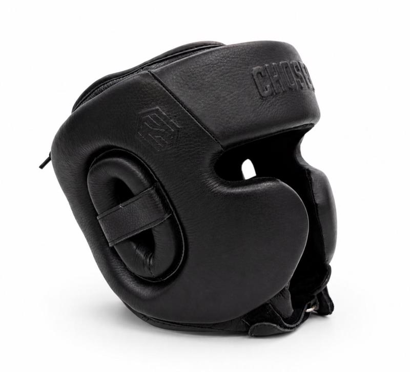 Chosen leather boxing headguard